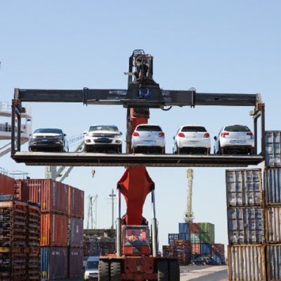 Flatcar para viaturas